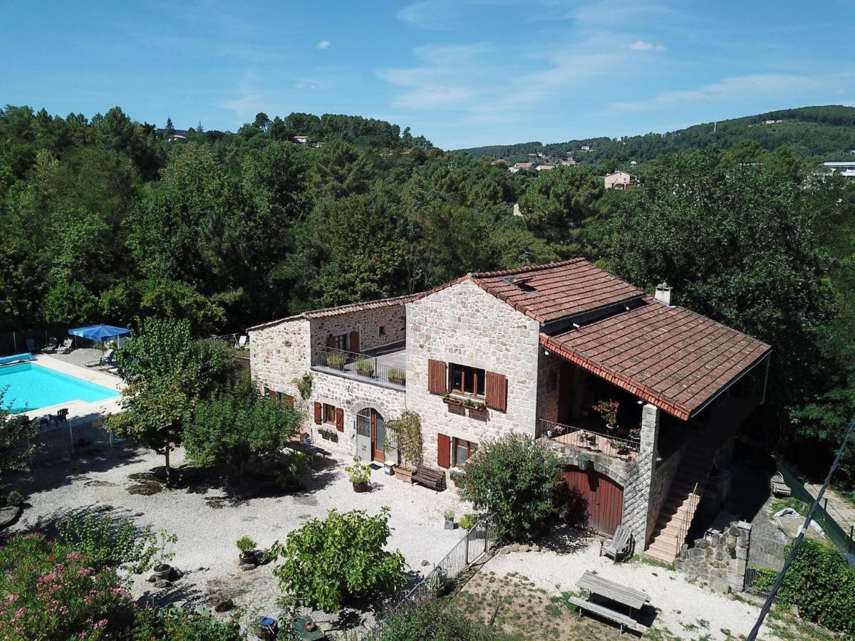 Ferienwohnung Mas Le Corbery Largentière Exterior foto